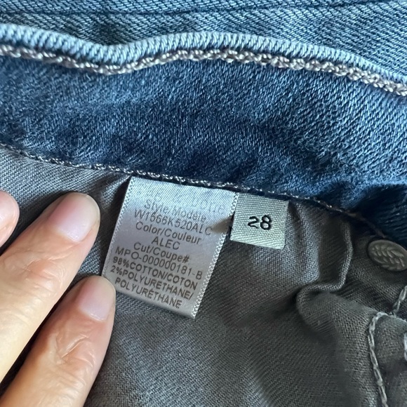 Rag & Bone High Rise Skinny Ankle Jeans 28 - Picture 9 of 10